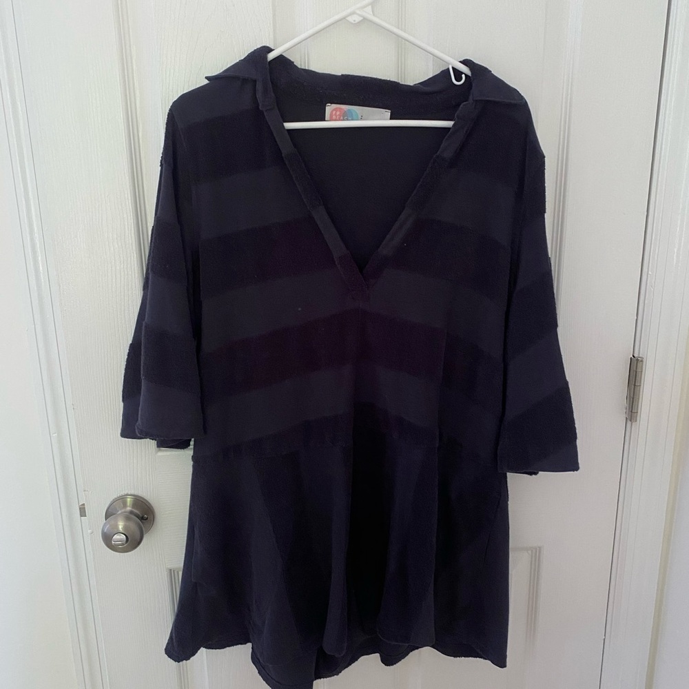 Black Striped FP romper